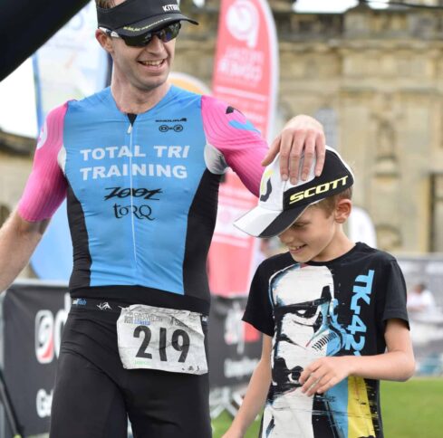 Tom Williams and son